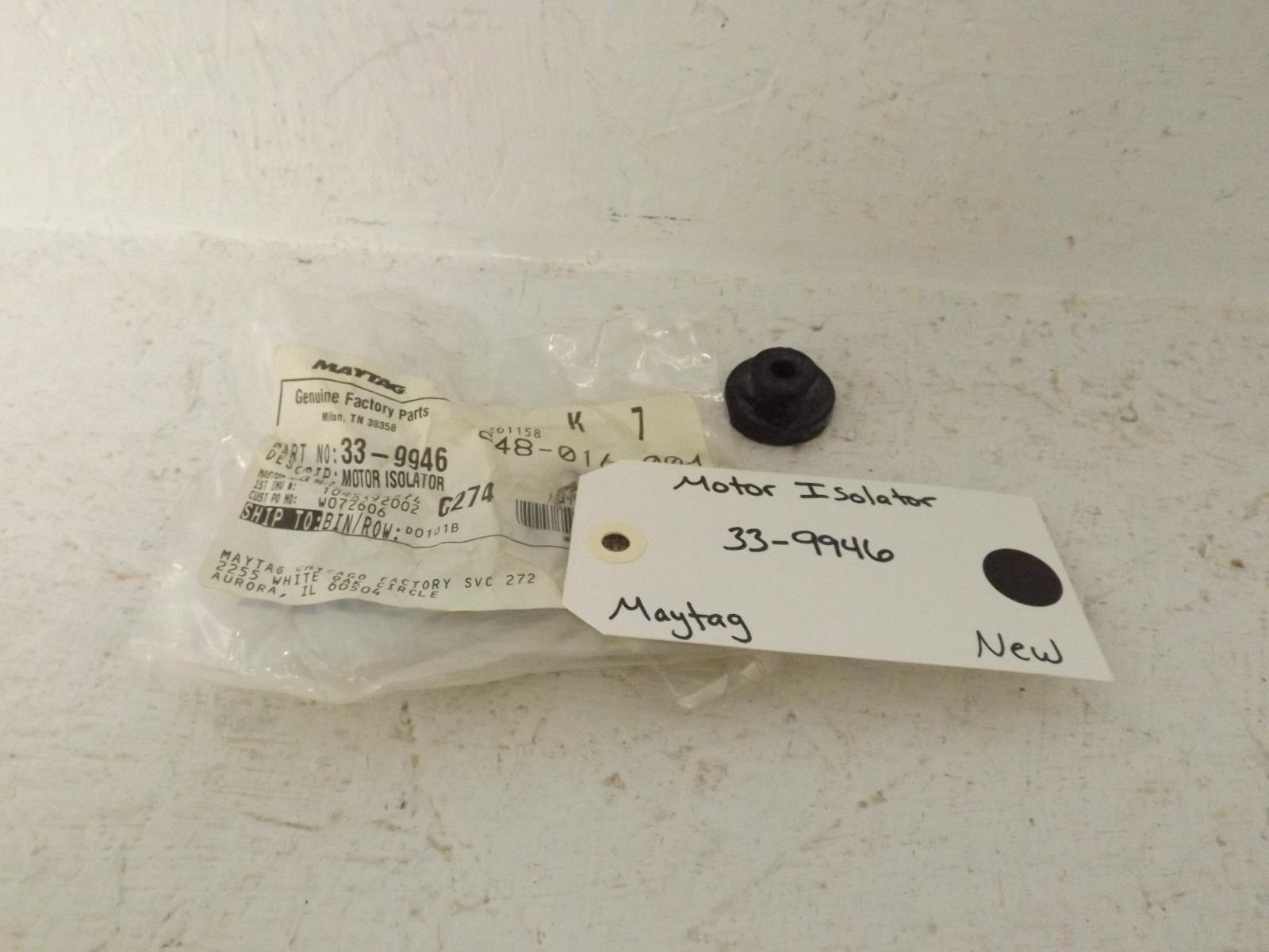 Maytag Washer 33-9946 Motor Isolator New Maytag Washer 33-9946 Motor Isolator New
